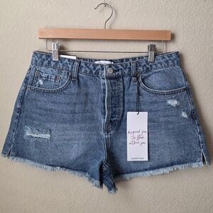 NWT Women's Vanilla Star Festival Denim Shorts Size W29/9
